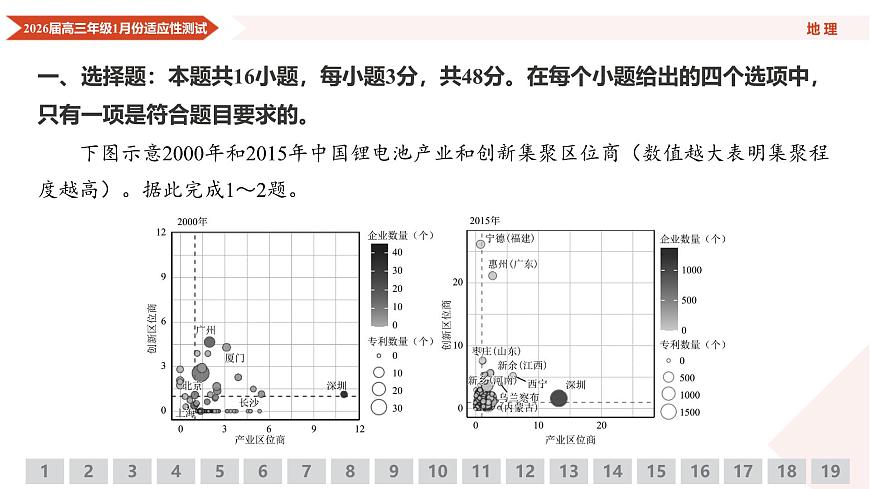 高三地理PPT课件（2026届高三年级1月份适应性测试）第4页