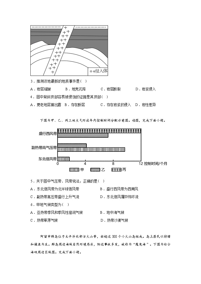 湖南浏阳市新翰高级中学2025-2026学年高二下学期开学考试地理试题含答案第2页