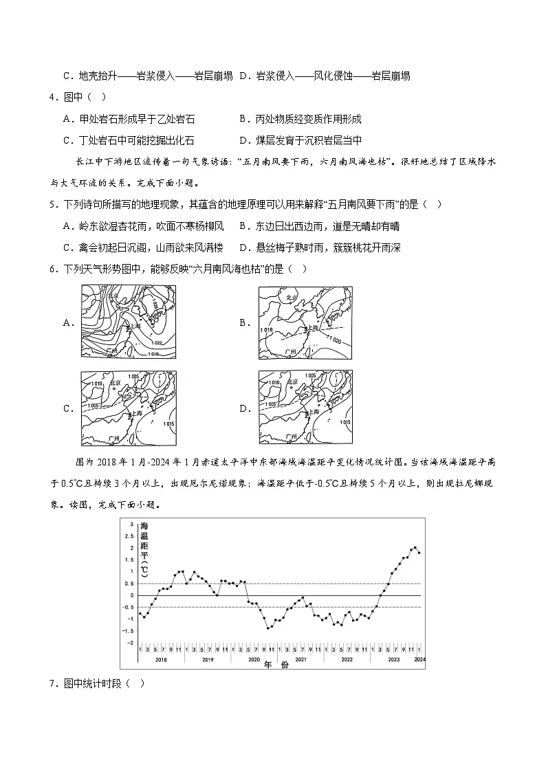 2025届高考地理模拟测试题（含解析）（北京专用）模拟卷06（考试版）第2页