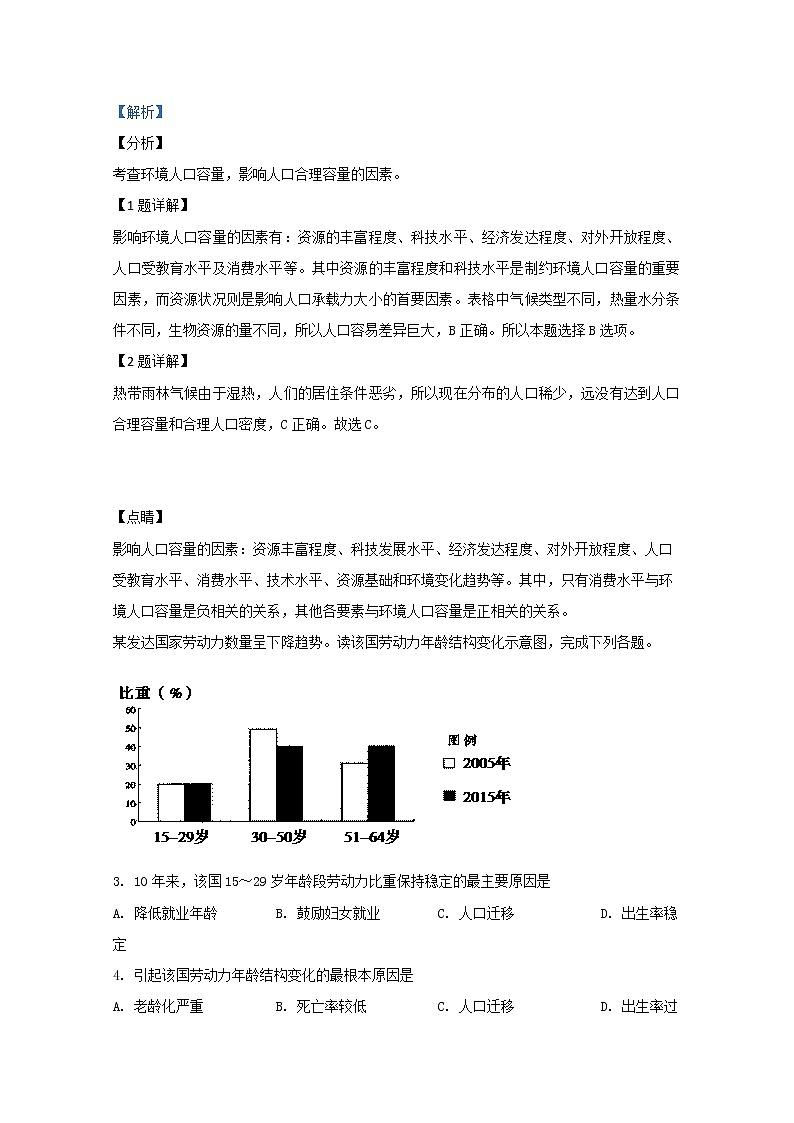 内蒙古固阳县第一中学2019届高三上学期期中考试地理试题02