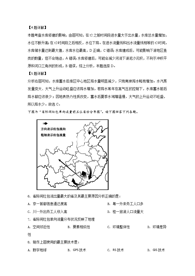 宁夏银川市宁夏大学附中2020届高三上学期第三次月考地理试题03