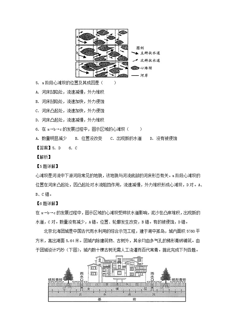 【地理】江西省南康中学、于都中学2019届高三下学期第二次联考（解析版） 试卷03