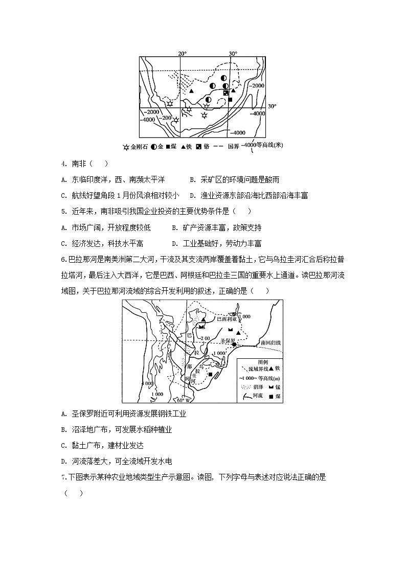 【地理】北京市顺义区2019届高三第二次统练试卷（解析版）第2页