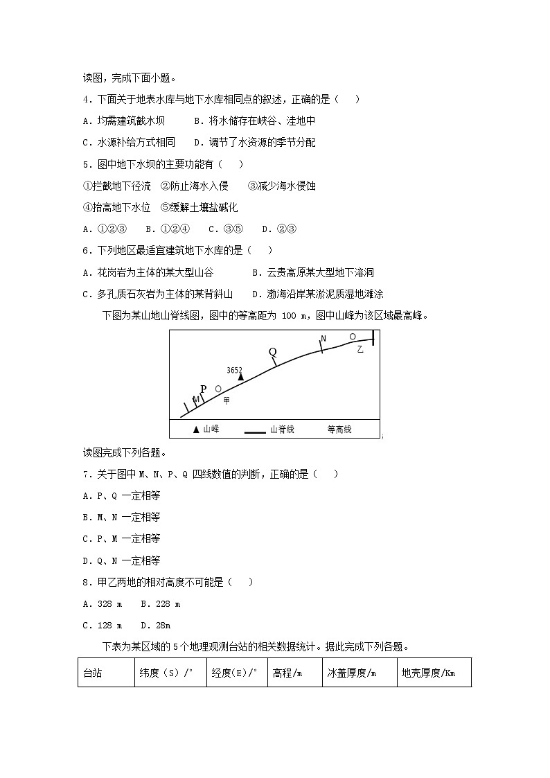 【地理】海南省琼海市嘉积中学2019届高三年级期末模拟（解析版） 试卷02