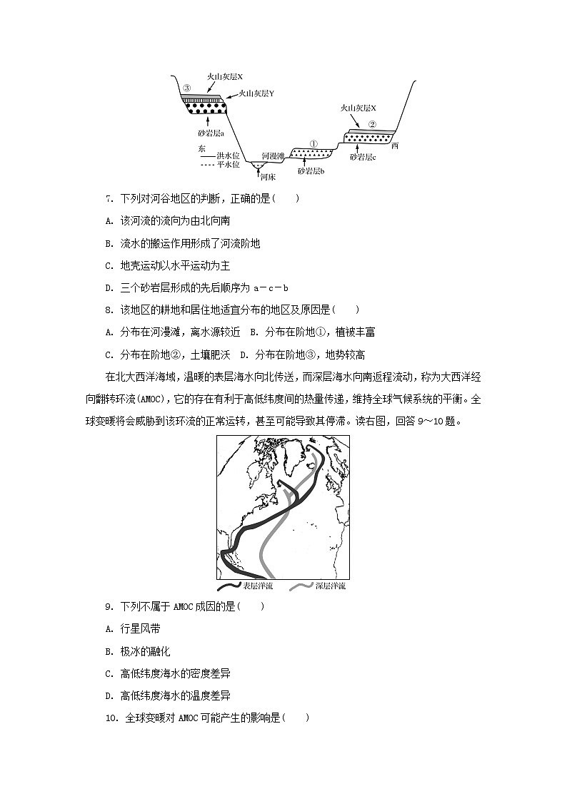 【地理】江苏省苏锡常镇四市2019届高三第二次模拟考试03