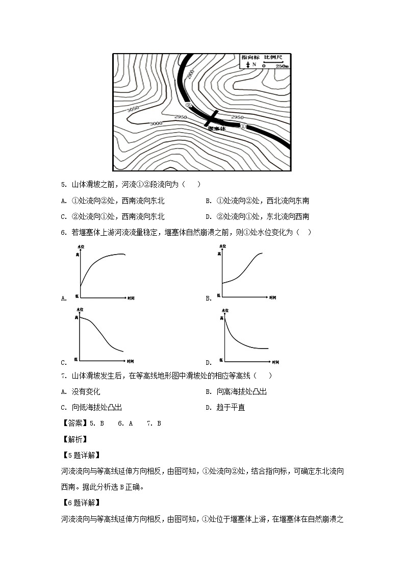 【地理】内蒙古集宁一中2018-2019学年高二6月月考试卷（解析版）03