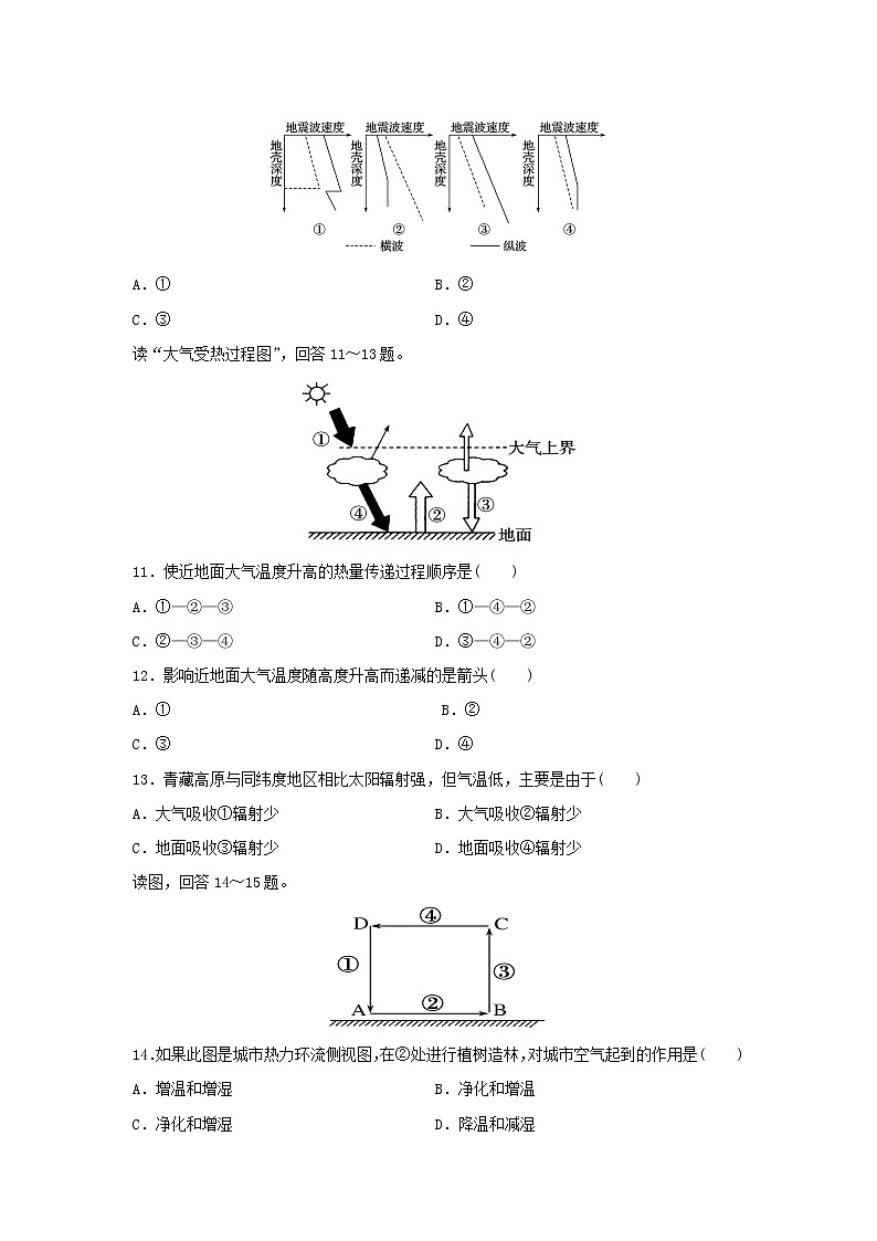 【地理】宁夏青铜峡市高级中学2018-2019学年高二下学期第二次月考试题第3页