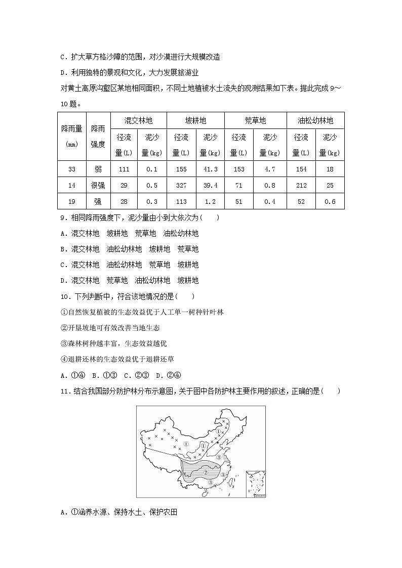 【地理】广东省深圳市耀华实验学校2018-2019学年高二上学期第一次月考（文）试题03