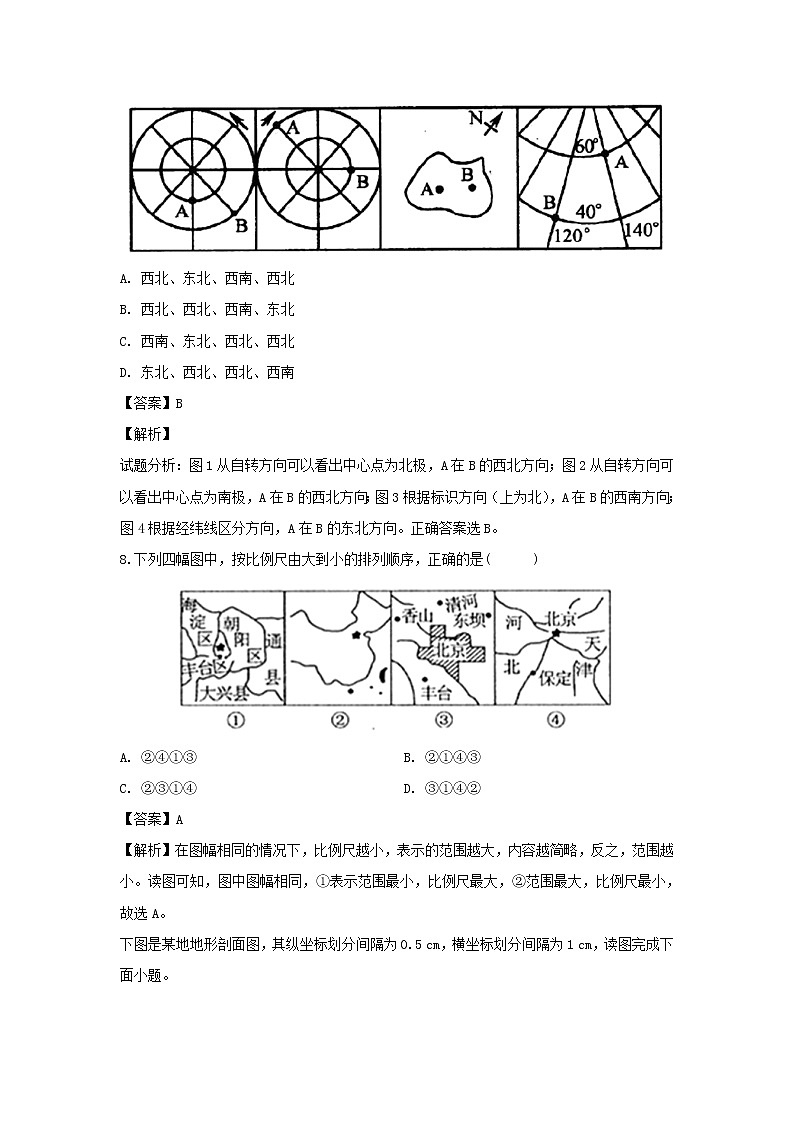 【地理】甘肃省临夏中学2018-2019学年高二下学期期中考试试卷（解析版）03