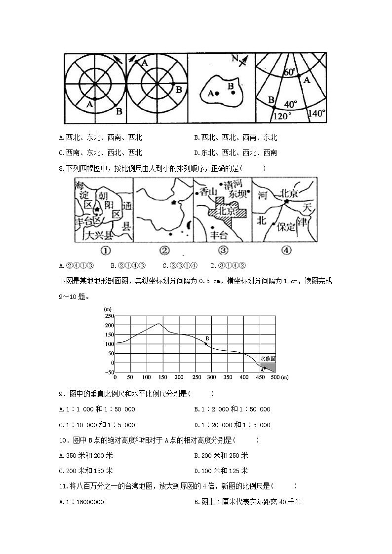【地理】甘肃省临夏中学2018-2019学年高二下学期期中考试试题02