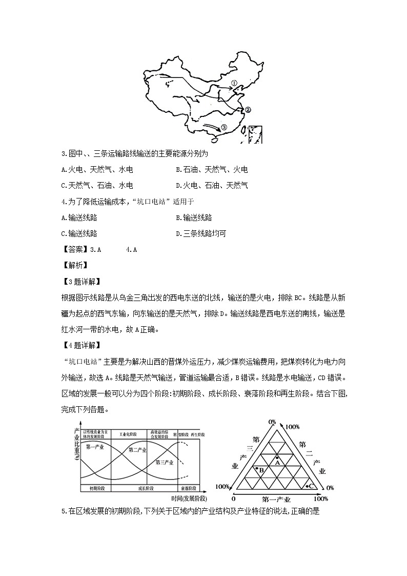 【地理】江苏省南通海安高中2018-2019学年高二上学期期中考试试题（必修）（解析版）02