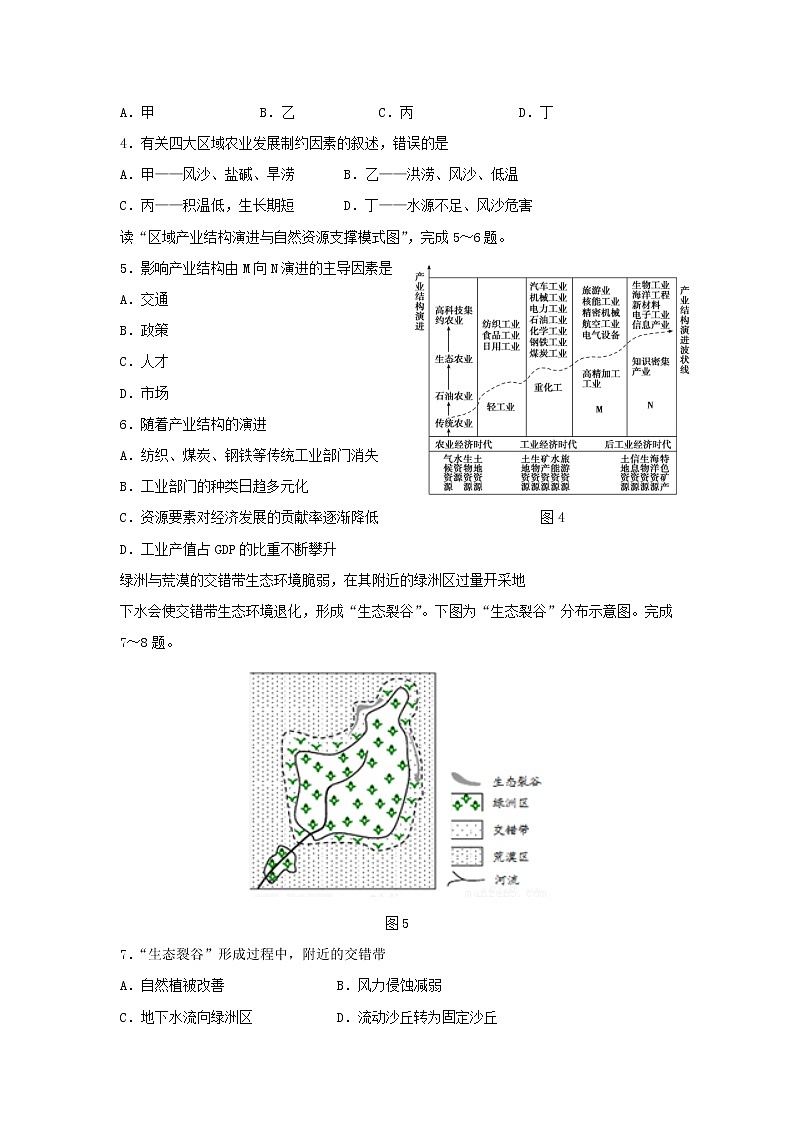 【地理】江苏省南通市海安高级中学2018-2019学年高二上学期期中考试（选修）试题02