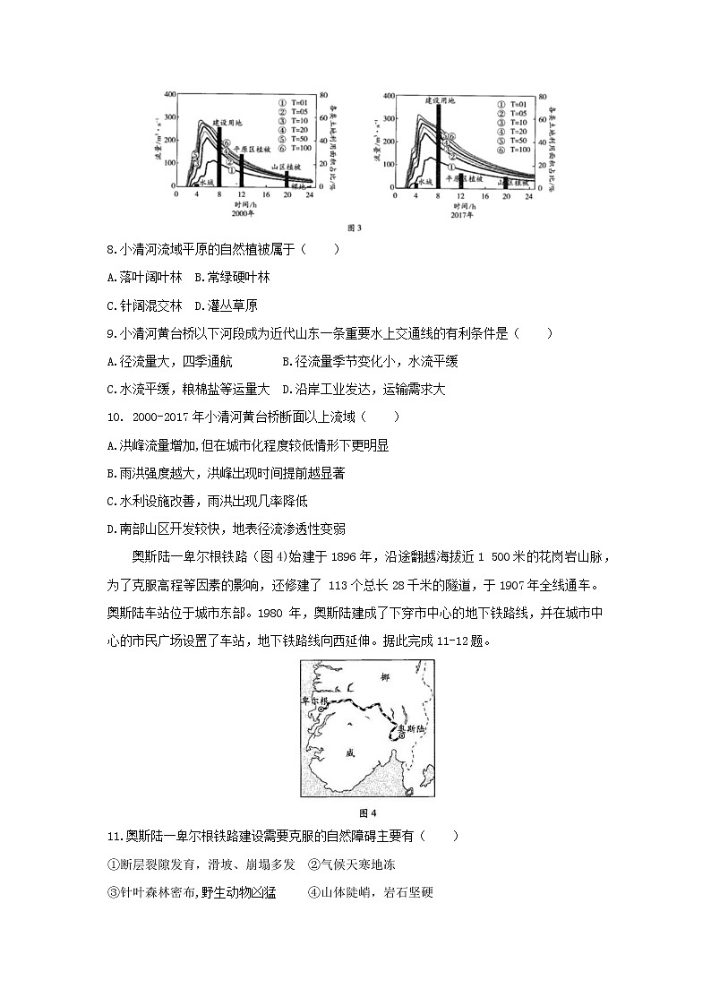 【地理】河南省天一大联考2020届高三上学期阶段性测试（二）03