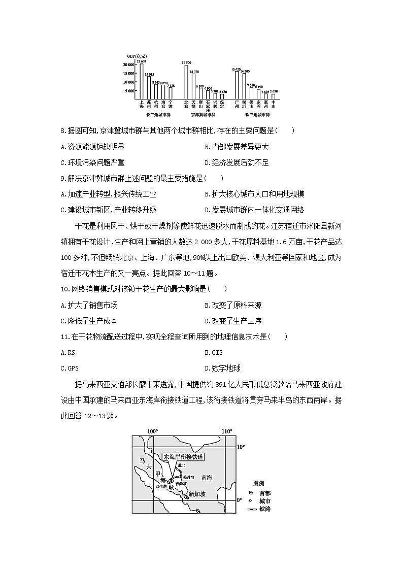 【地理】广东2020年普通高中学业水平考试合格性考试模拟试卷（六）（解析版）03