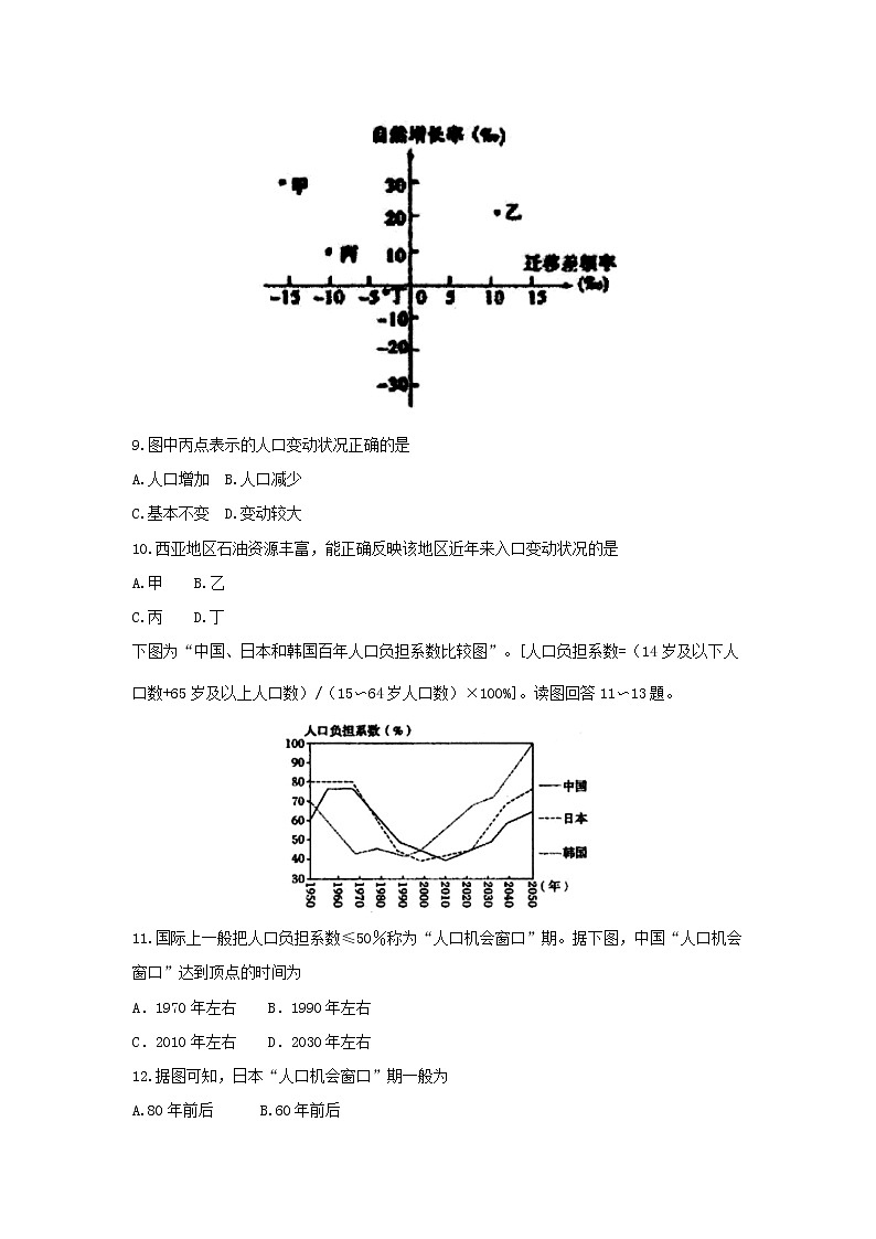 【地理】安徽省合肥市合肥一中、合肥六中2018-2019学年高一下学期期中联考第3页