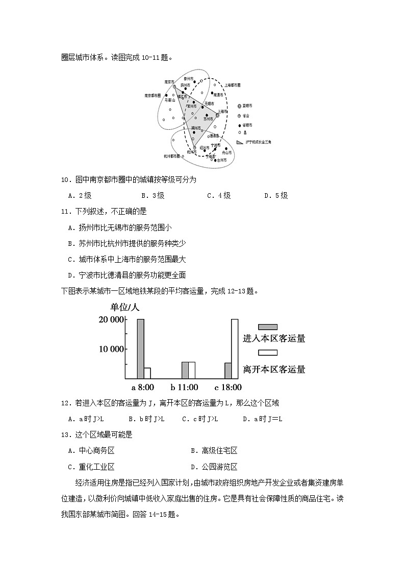 【地理】广东省佛山一中、珠海一中、金山中学2018-2019学年高一下学期期中考试03