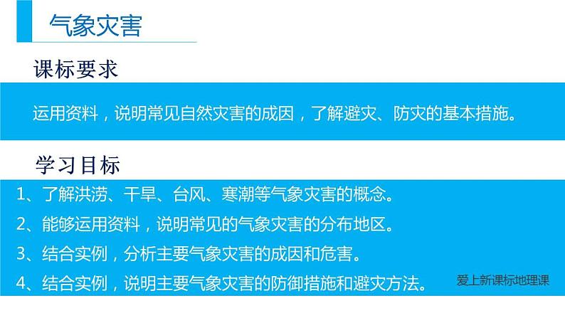 2020年高考地理（课标版）二轮复习专题突破课件：气象灾害（25张）02