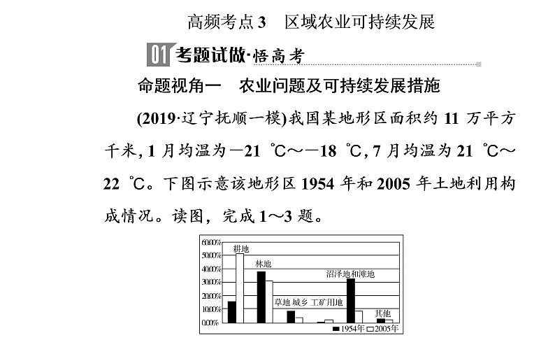 2020届高考地理二轮复习课件：专题8 考点3 区域农业可持续发展（29张PPT）02