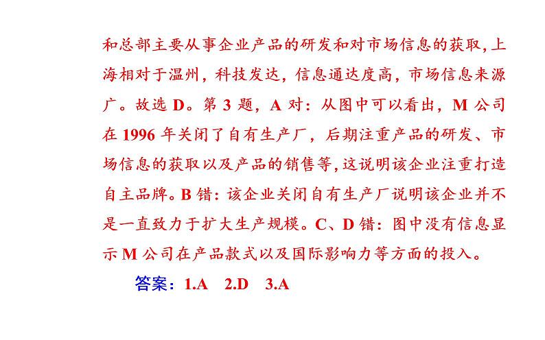 2020届高考地理二轮复习课件：专题9 考点1 工业区位因素和区位选择（31张PPT）06