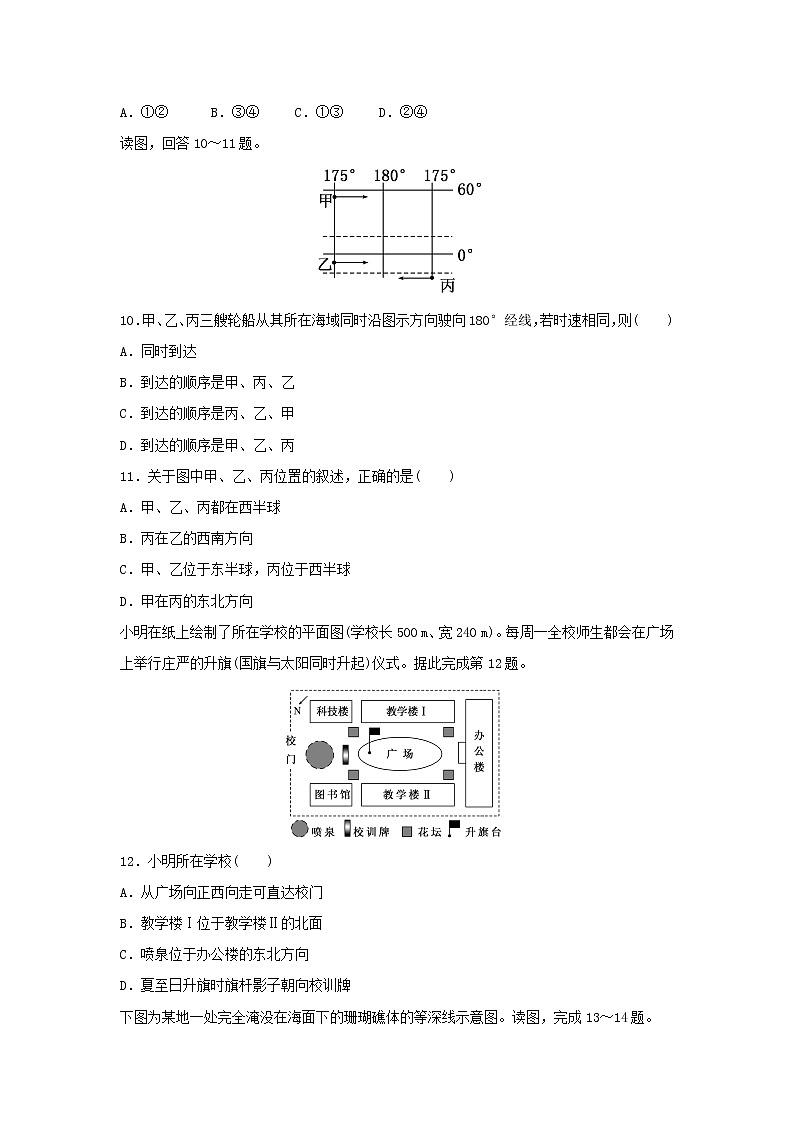 【地理】广东省北师大东莞石竹学校2019-2020学年高二下学期第二次月考试题03