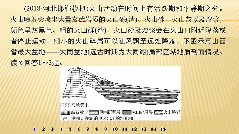 2019届二轮 复习 ：专题四 地质地貌原理 特别微专题二 课件（22张）（全国通用）02