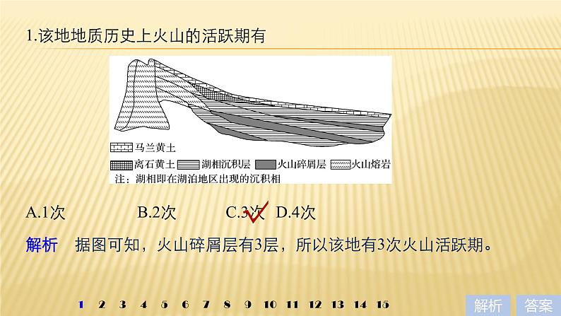 2019届二轮 复习 ：专题四 地质地貌原理 特别微专题二 课件（22张）（全国通用）03