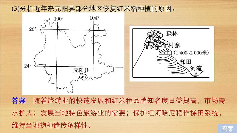 2019届二轮 复习课件：专题八 农业区位与区域农业可持续发展 常考点二 课件(32张 )（全国通用）07