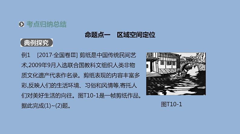 2019届二轮复习 ：专题10　区域定位、区域分析与地理信息技术 人教版 课件（77张）（全国通用）03