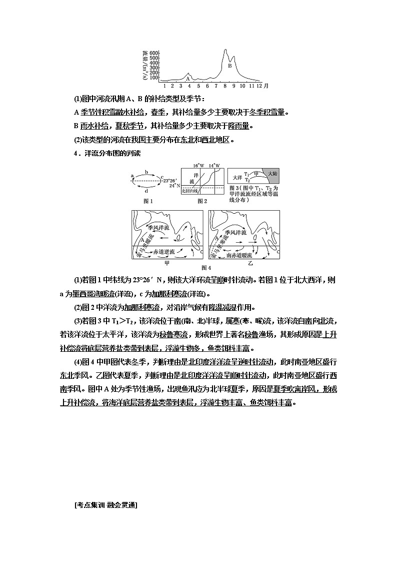 2019届二轮复习 ：　水体运动规律专题练习（三）（全国通用） Word版含解析02