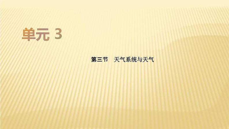 2019届   二轮复习：第三单元 地球上的大气 第三节 课件（34张）（全国通用）01