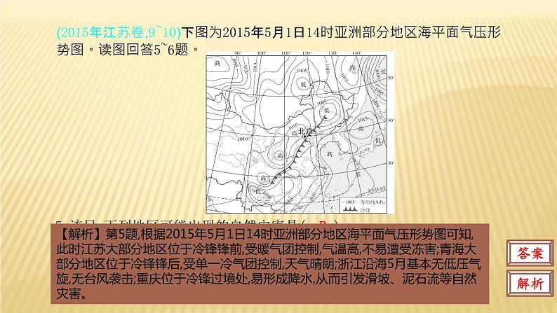 2019届   二轮复习：第三单元 地球上的大气 第三节 课件（34张）（全国通用）05