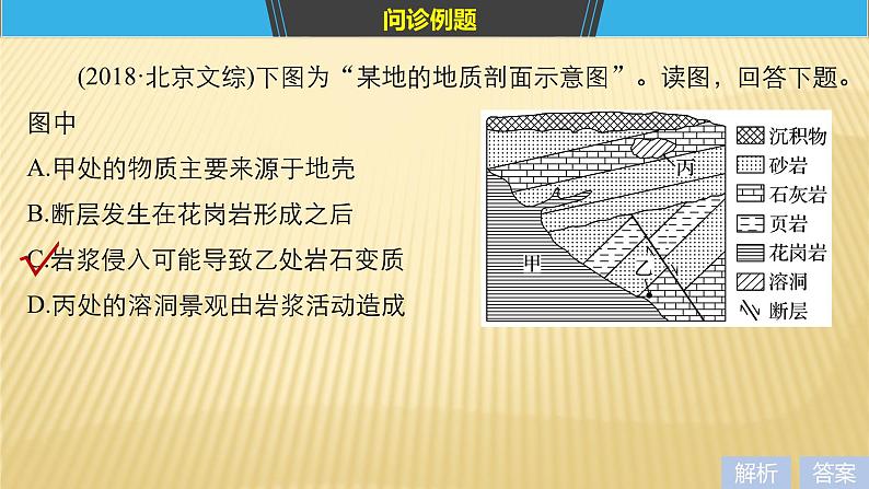 2019届  二轮 复习  ：第二部分 专题一 获取和解读信息突破 8 课件（27张）（全国通用）03