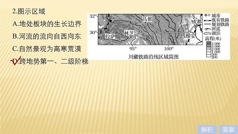 2019届 二轮 复习 ：第二部分 专题二 解题技能提升练 15 课件（45张）（全国通用）05