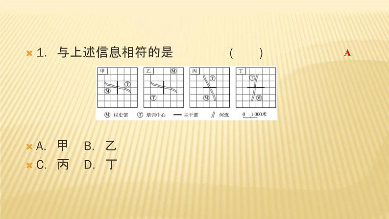 2019届 二轮复习 ：专题一　地图与地球运动规律 考点1、2 课件（45张）06