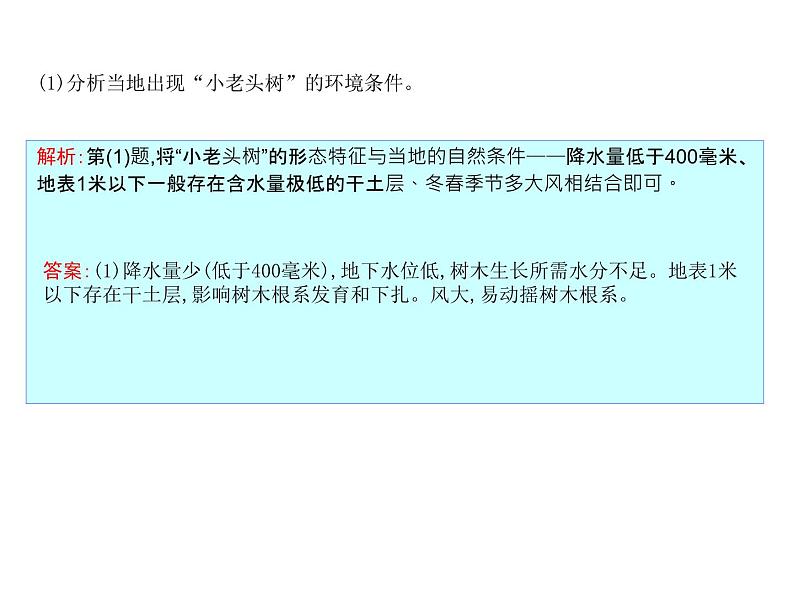 2019届 二轮复习 第二篇 核心要素建模：建模四　植被要素建模课件（25张）（全国通用第5页