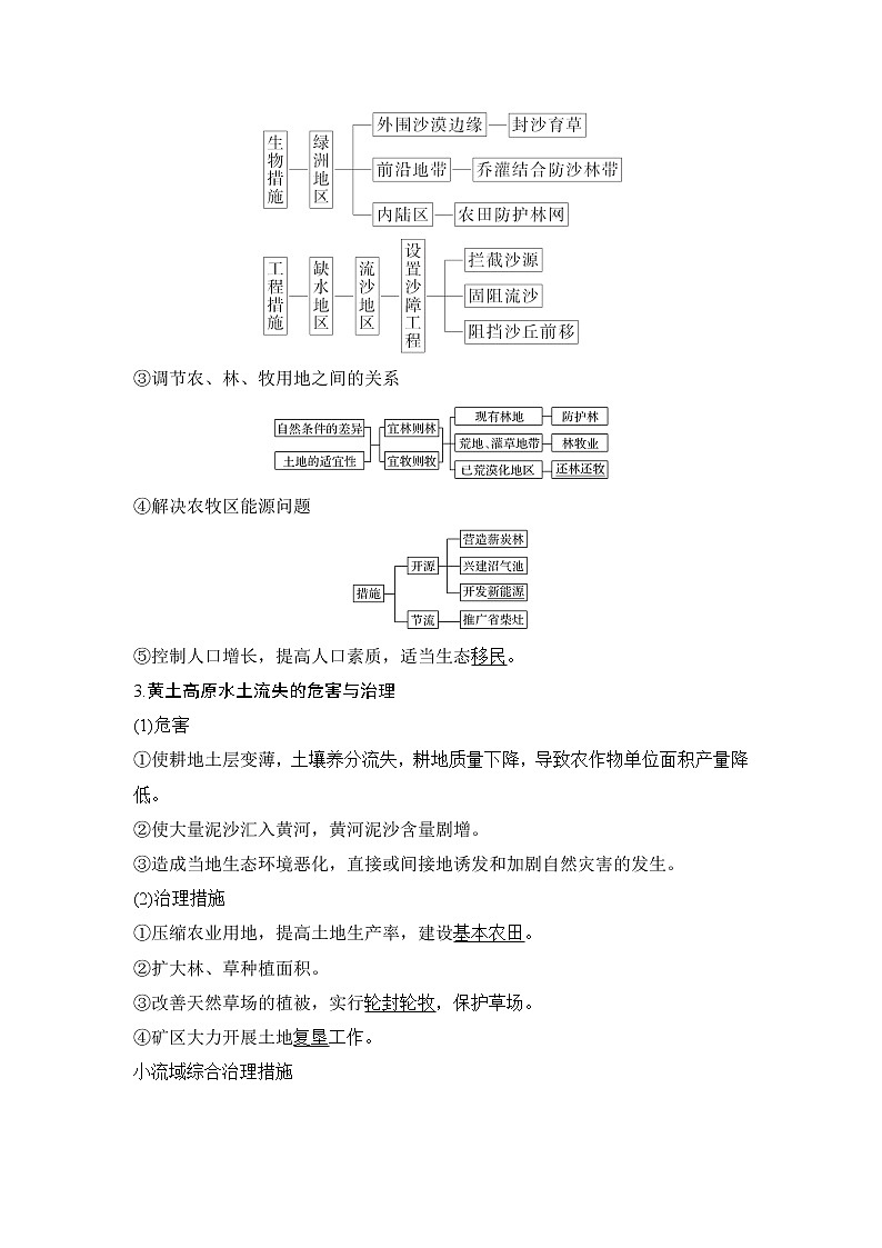 2019届 二轮复习：第四部分 考前冲刺记忆 13区域生态环境建设  学案 （全国通用） Word版含答案03