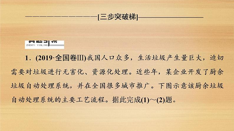 2020届 大二轮新突破通用版 ：第1部分 专题9 专题纵横提能 以区域可持续发展为核心的纵横考查课件（48张）03