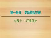 2020届 大二轮新突破通用版 ：第1部分 专题11 环境保护课件（79张）