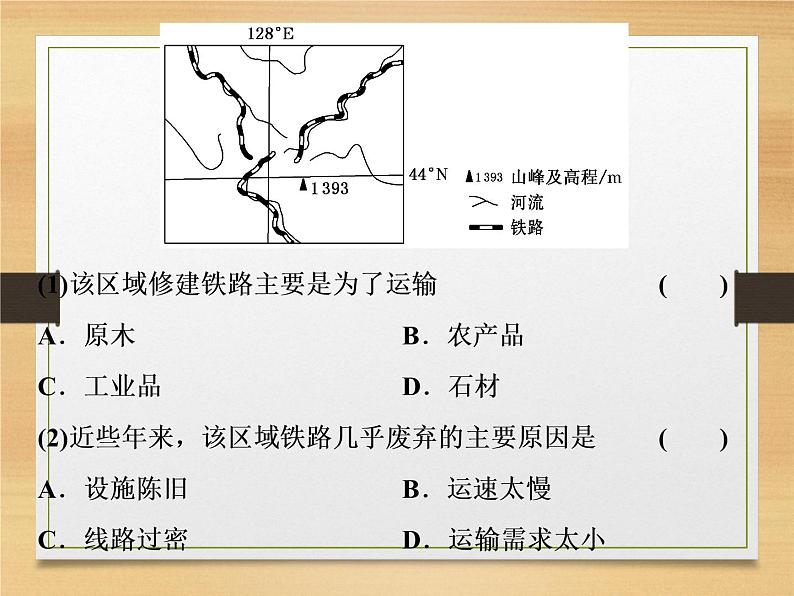 2020届 二轮复习 微专题突破：微专题十六 交　通 （通用）课件（67张）04