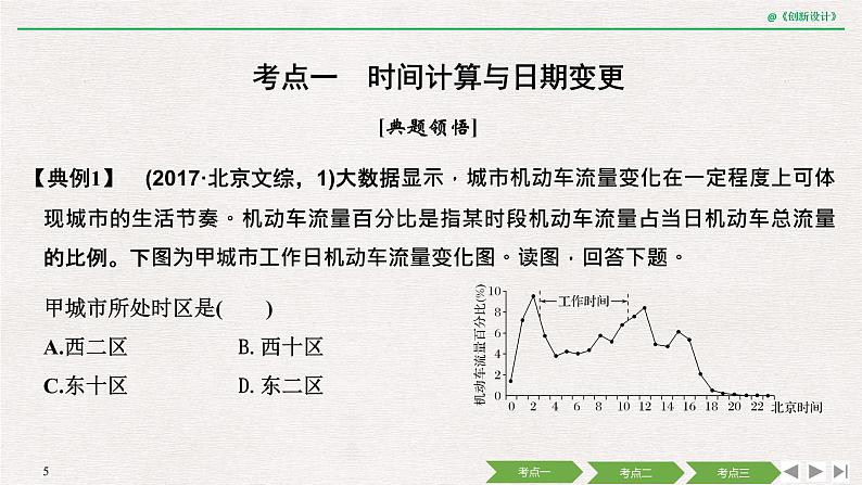 2020届《创新设计》高考地理二轮复习课件：专题一 地球运动及其地理意义（55张）05