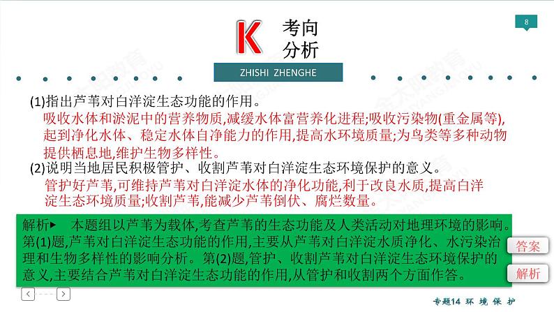 2020高考地理二轮专题课件：专题14 环境保护（42张）08