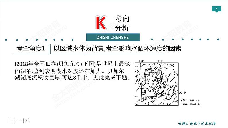 2020高考地理二轮专题课件：专题4 地球上的水环境（84张）05