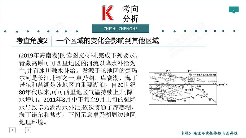 2020高考地理二轮专题课件：专题6 地理环境的整体性与差异性（60张）07