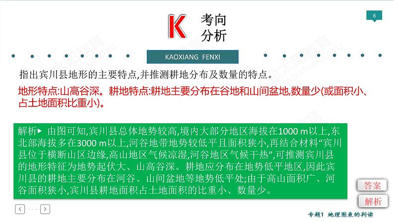 2020高考地理二轮专题课件：专题1 地理图表的判读（119张）06