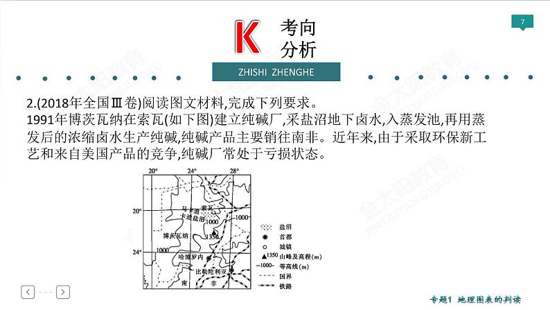 2020高考地理二轮专题课件：专题1 地理图表的判读（119张）07