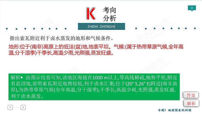 2020高考地理二轮专题课件：专题1 地理图表的判读（119张）08