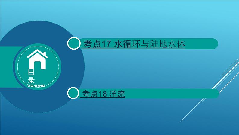 2020届  二轮复习：专题4 地球上的水 课件（38张）（全国通用）02