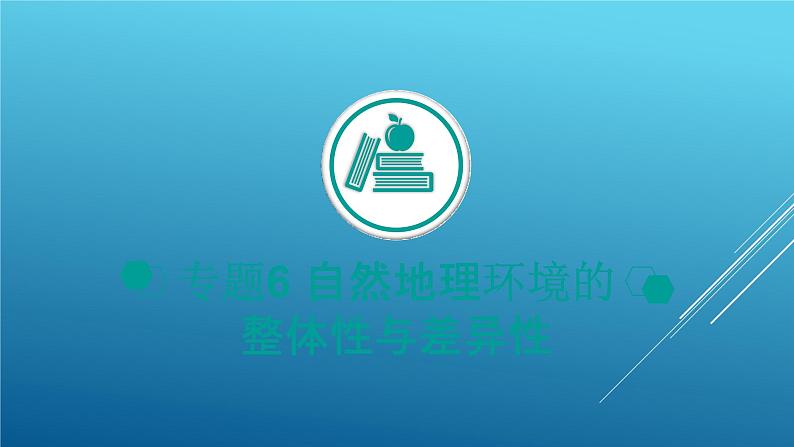 2020届  二轮复习：专题6 自然地理环境的整体性和差异性 课件（38张）（全国通用）01