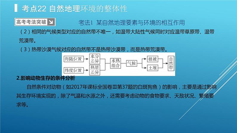 2020届  二轮复习：专题6 自然地理环境的整体性和差异性 课件（38张）（全国通用）08