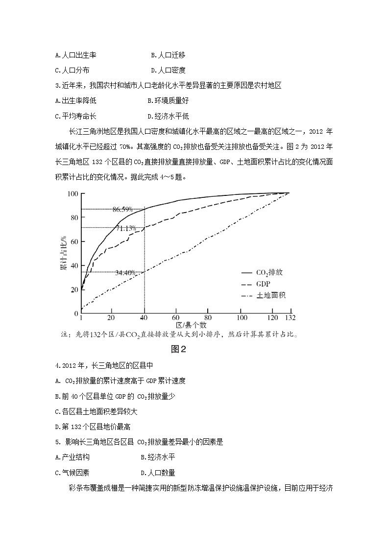 2020年普通高等学校招生全国统一考试文科综合地理猜题卷八02